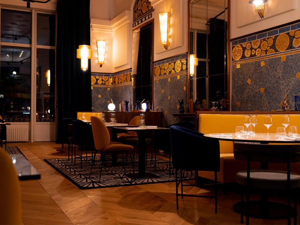 Vue Bar Restaurant - Hôtel d'Anjou Angers